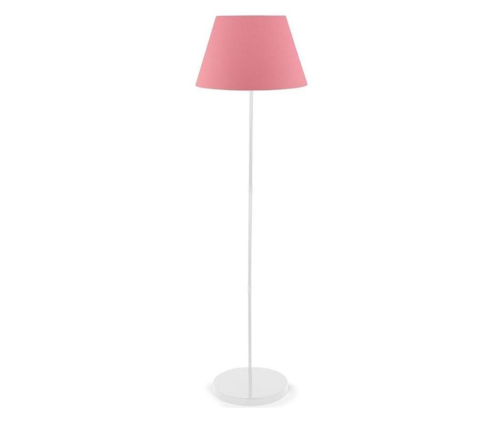 Lampadar Insignio, metal, max. 45- 60w W, 38x38x140 cm - Insignio, Roz