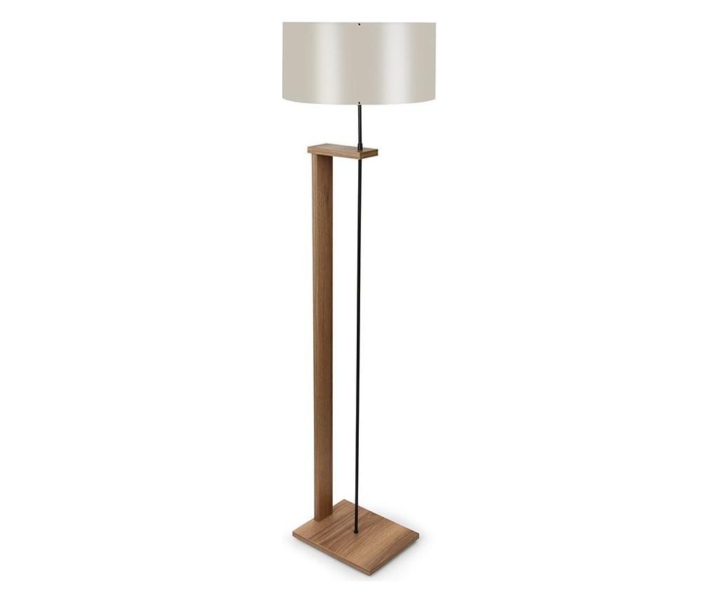 Lampadar Insignio, lemn de fag, max. 45- 60w W, 38x38x150 cm – Insignio, Alb Insignio imagine reduceri 2022