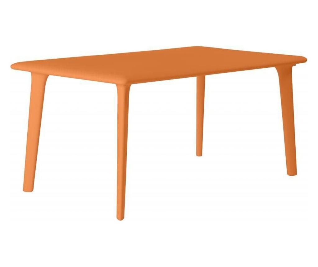 Masa pentru exterior Resol, bluza, 160x90x74 cm, portocaliu – Resol, Portocaliu Resol imagine reduceri 2022