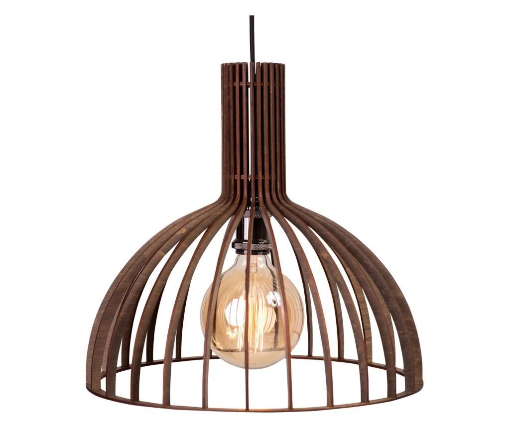 Lustra Catris Gri - Wooden Lamp