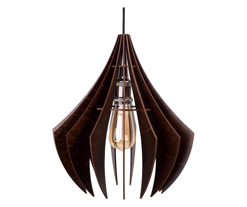 Lustra Myles Wenge - Wooden Lamp, Maro