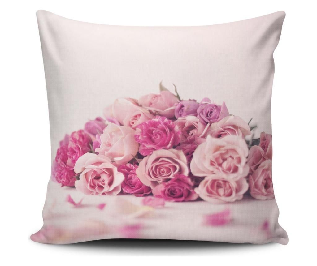 Perna decorativa Cushion Love, bumbac, poliester, 43×43 cm, multicolor – Cushion Love, Multicolor Cushion Love imagine 2022