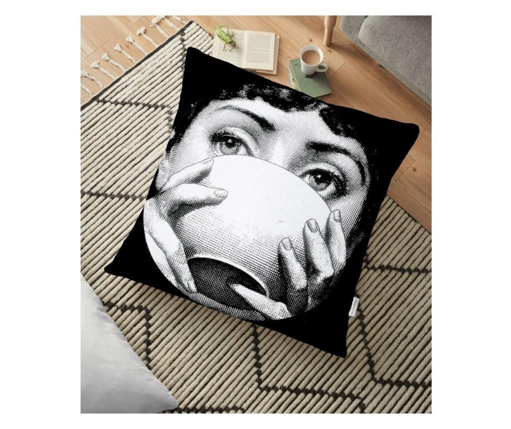 Fata de perna Minimalist Cushion Covers 70×70 cm – Minimalist Home World, Negru Minimalist Home World imagine 2022