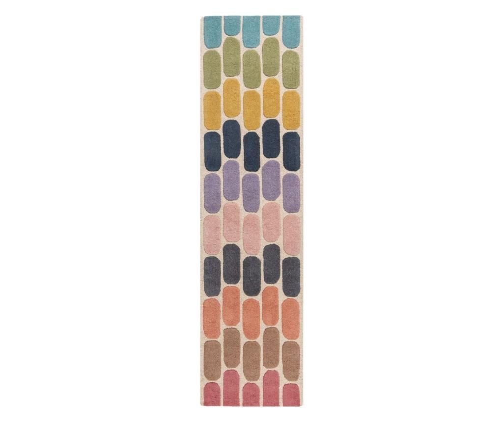 Covor Flair Rugs, Fossil, 60×230 cm, lanaMaterial verso: bumbacDensitatea materialului (GSM): 3200Inaltime fire (mm): 10, mul – Flair Rugs, Multicolor Flair Rugs imagine reduceri 2022
