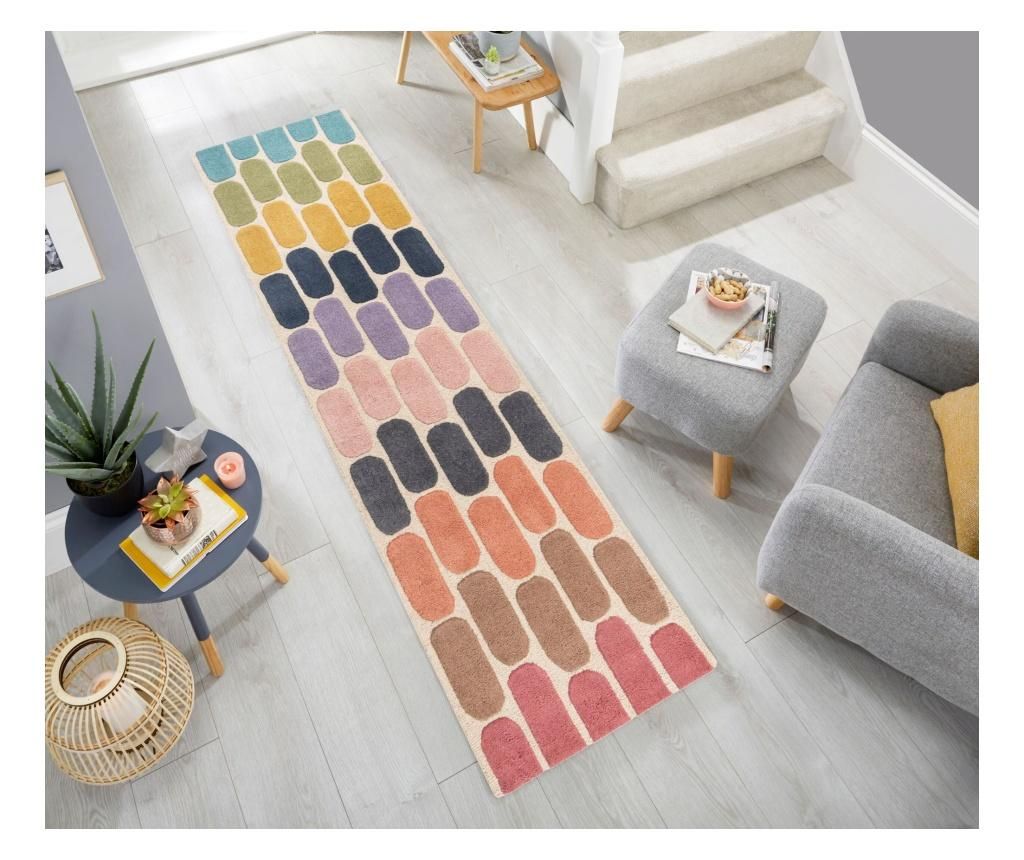 Covor Flair Rugs, Fossil, 60x230 cm, multicolor - Flair Rugs, Multicolor