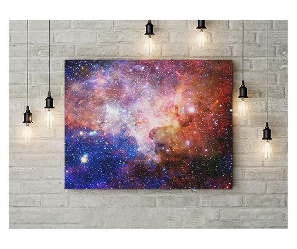 Tablou Canvas The Universe 50x70 cm - DECOSTICK, Multicolor