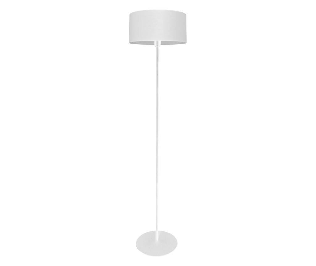 Lampadar Helam, Alba, fier, LED, max. 60W W, E27, 40x40x150 cm - Helam, Alb