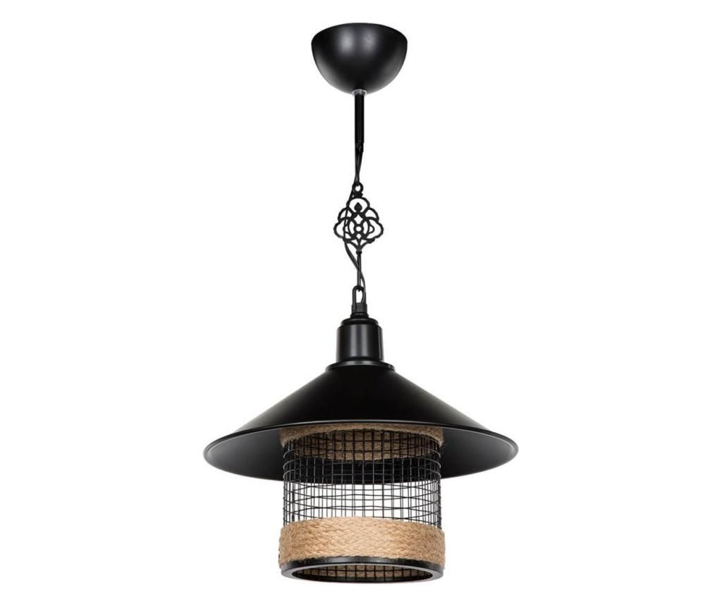 Lustra Squid Lighting, fier, Energy-saving bulb or LED bulb recomended, max. 20 W, negru, 30x30x54 cm – Squid lighting, Negru Squid lighting imagine 2022