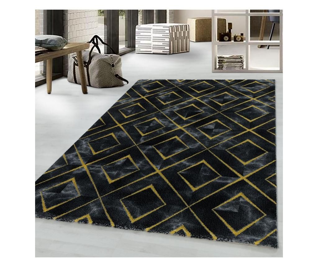 Covor Naxos Gold 160×230 cm – Ayyildiz Carpet, Galben & Auriu