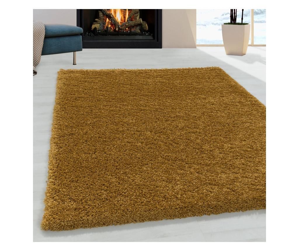 Covor Sydney Gold 80×150 cm – Ayyildiz Carpet, Galben & Auriu Ayyildiz Carpet imagine 2022