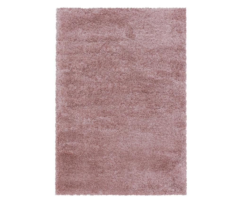 Covor Ayyildiz Carpet, Fluffy Rose, 80x150 cm, polipropilena - Ayyildiz Carpet, Roz