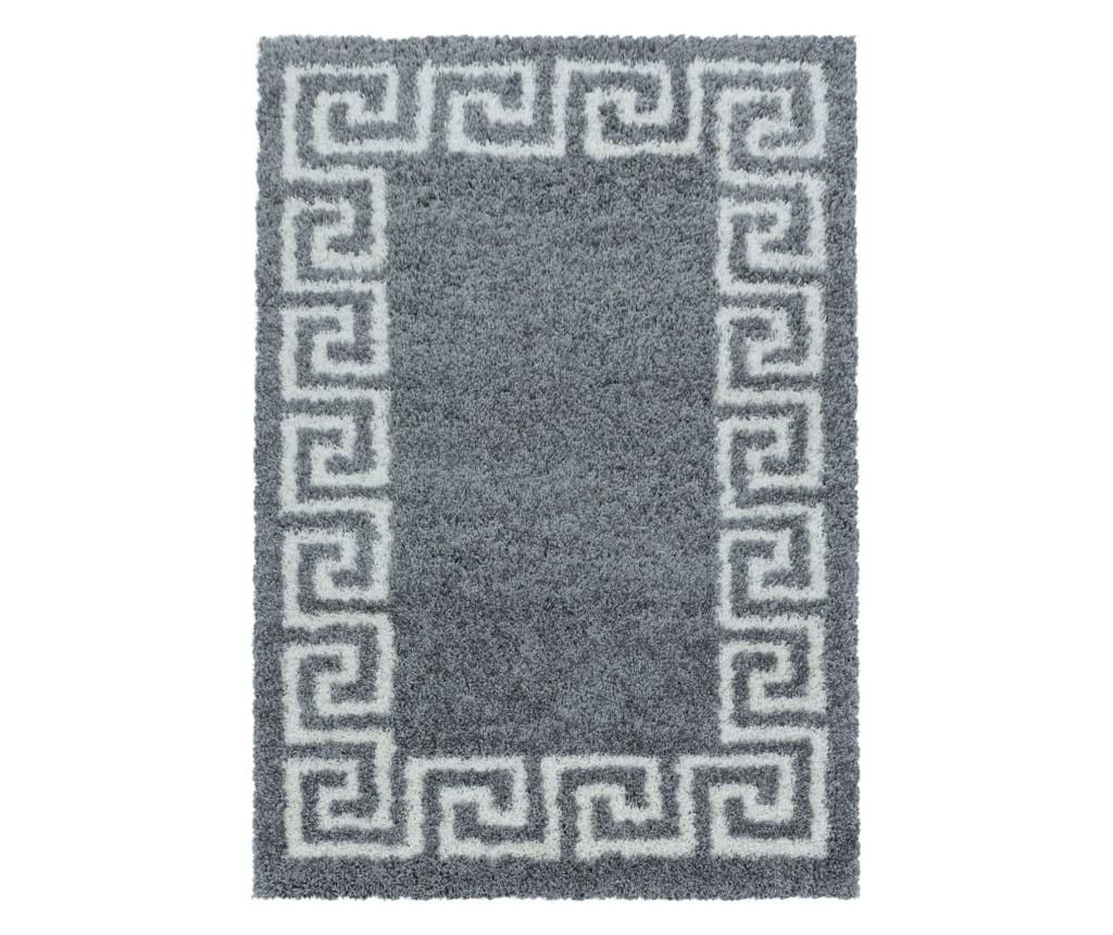 Covor Ayyildiz Carpet, Hera Grey, 140x200 cm, polipropilena - Ayyildiz Carpet, Gri & Argintiu