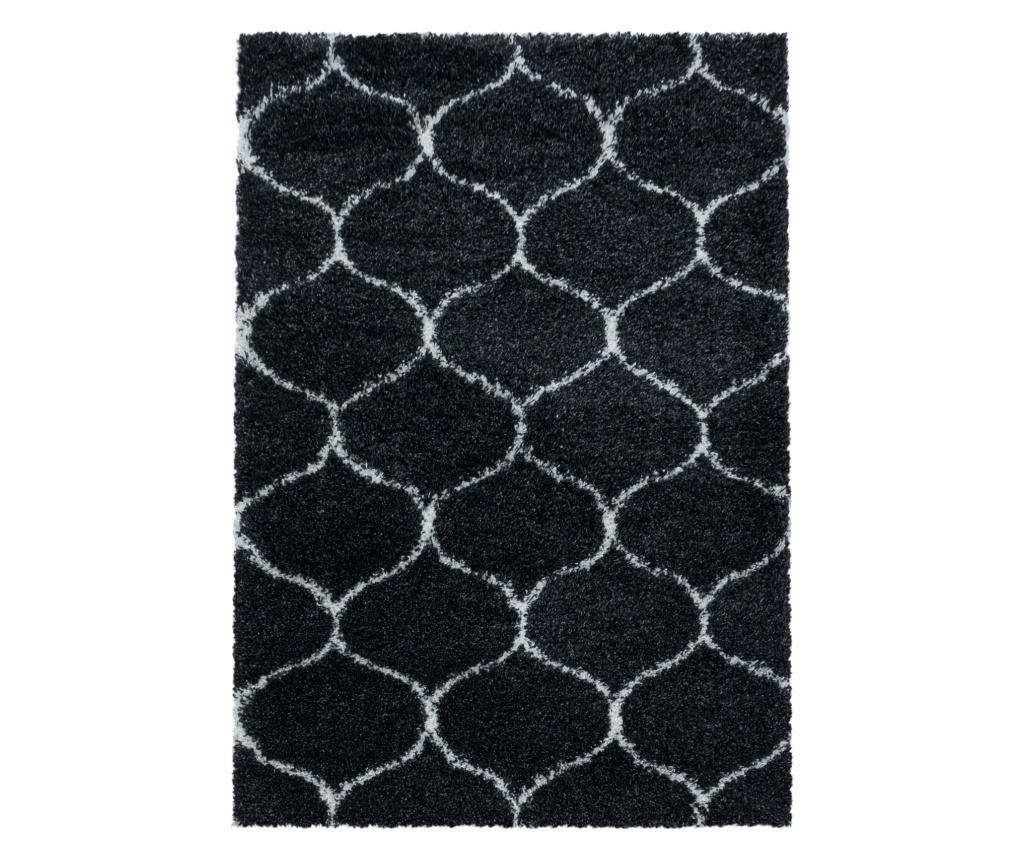 Covor Ayyildiz Carpet, Salsa Anthracite, 140×200 cm, gri antracit – Ayyildiz Carpet, Gri & Argintiu Ayyildiz Carpet