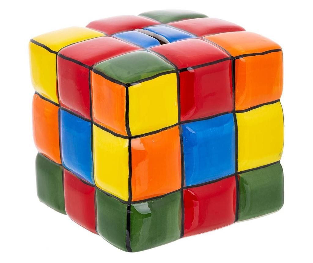 Pusculita Creaciones Meng, Magic Cube, ceramica, 10x10x11 cm - Creaciones Meng, Multicolor