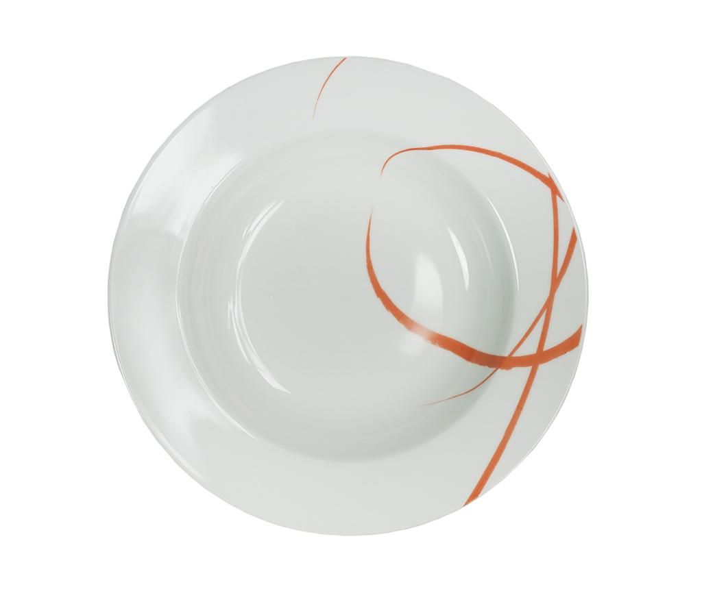 Farfurie adanca Banquet, Pastelle, portelan, 22×22 cm – Banquet Banquet imagine 2022