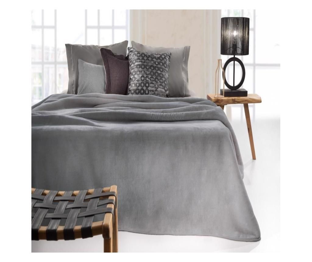 Patura Guy Laroche Home Grey 160x220 cm - Guy Laroche, Gri & Argintiu