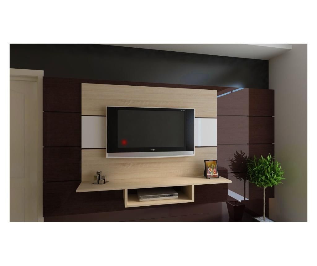 Comoda TV Gauge Concept, PAL, 120x30x105 cm - Gauge Concept, Alb