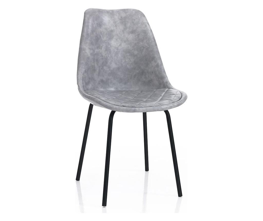 Set 2 scaune – Tomasucci, Gri & Argintiu