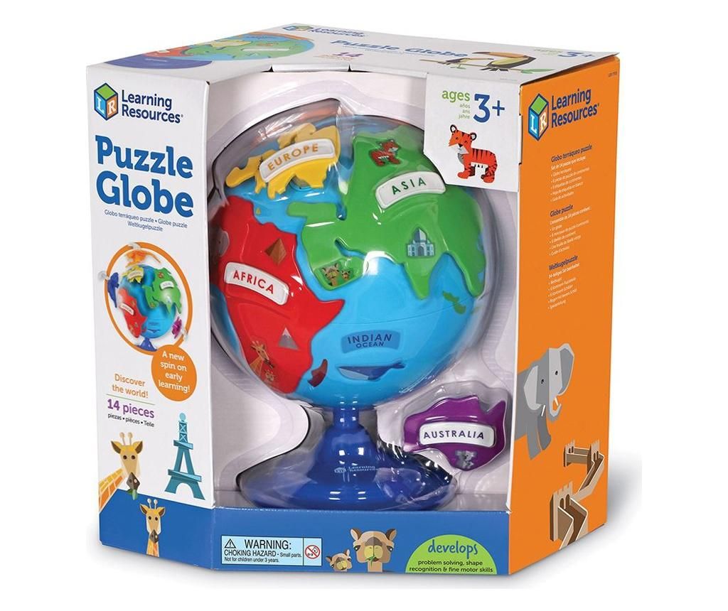 Puzzle cu glob, Learning Resources - ELTECH LTD