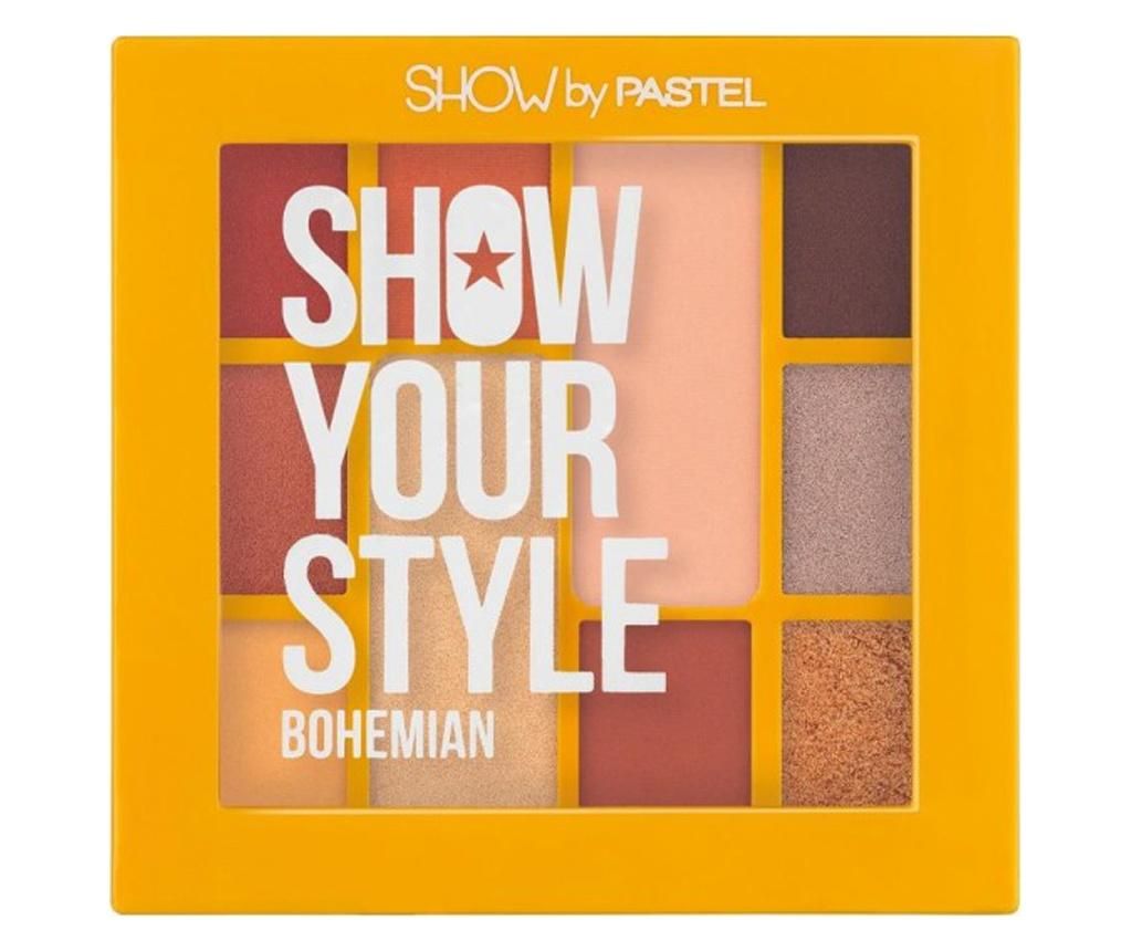 Trusa Farduri 10 Culori Mate Si Perlate, Pastel Show Your Style 461 Bohemian - Pastel