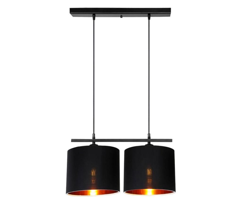 Lustra Squid Lighting, metal, max. 20 W W, E27, 52x20x85 cm - Squid lighting, Negru