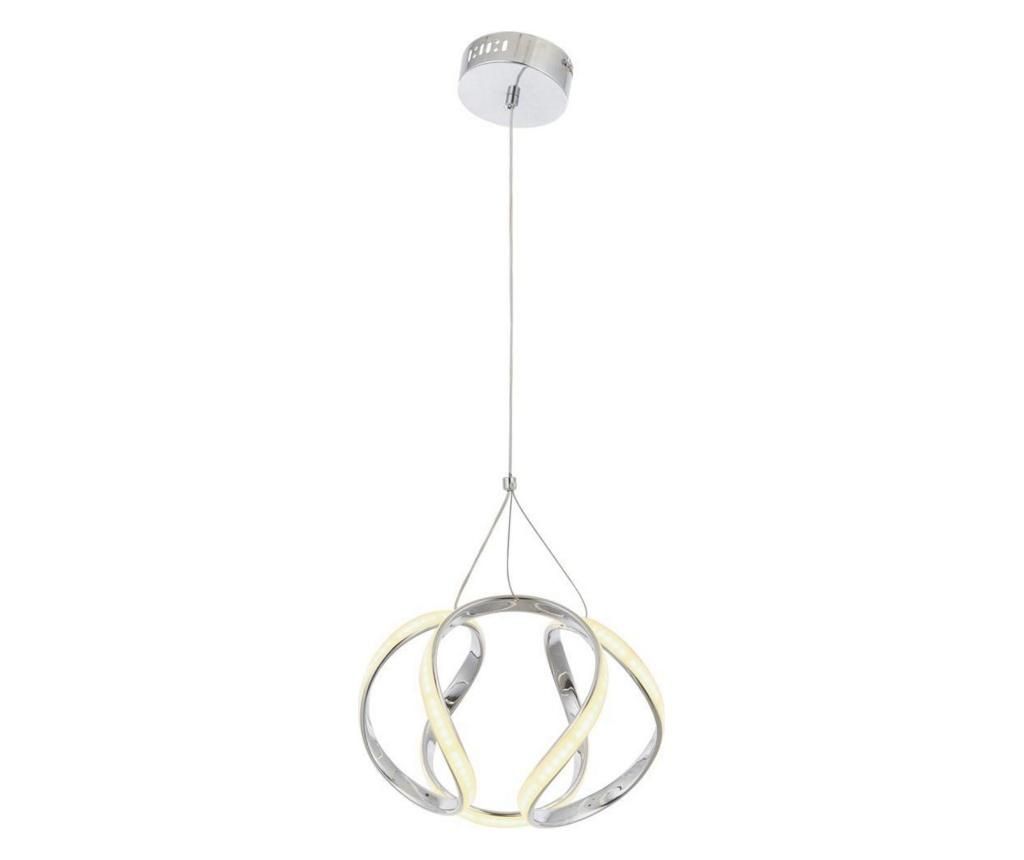 Lustra Squid Lighting, metal (aluminiu), max. 50 W W, 30x30x35 cm - Squid lighting, Gri & Argintiu