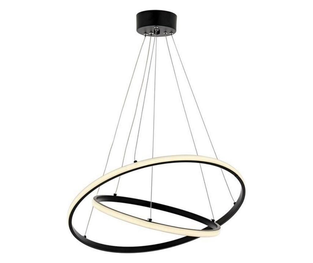 Lustra Squid Lighting, metal (aluminiu), max. 40 W W, 40x40x70 cm - Squid lighting, Negru