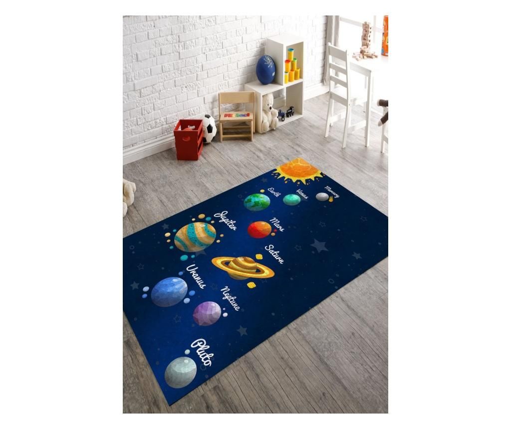 Covor Rizzoli, Colorful Planets, 160×230 cm, bleumarin – Rizzoli, Albastru Rizzoli