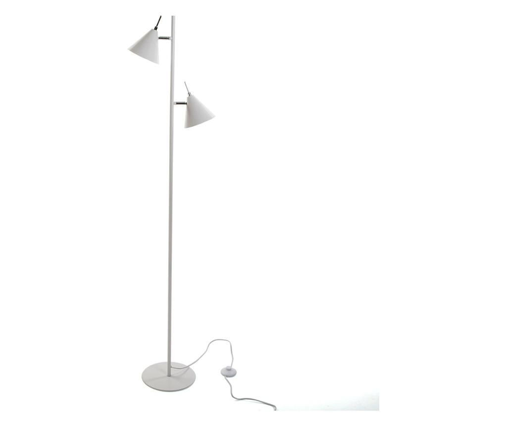 Lampadar Versa, metal, max. 60 W, 150x23x31 cm - Versa, Alb