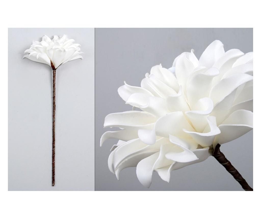 Floare artificiala Garpe Interiores, spuma, 25x22x64 cm, alb – Garpe Interiores, Alb Garpe Interiores imagine 2022