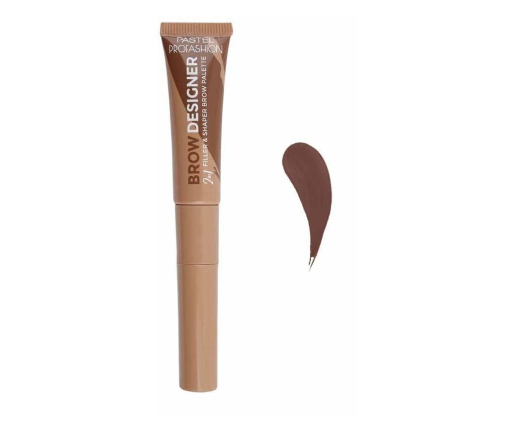 Gel pentru sprancene Pastel Profashion Brow Designer, nuanta112 - Pastel