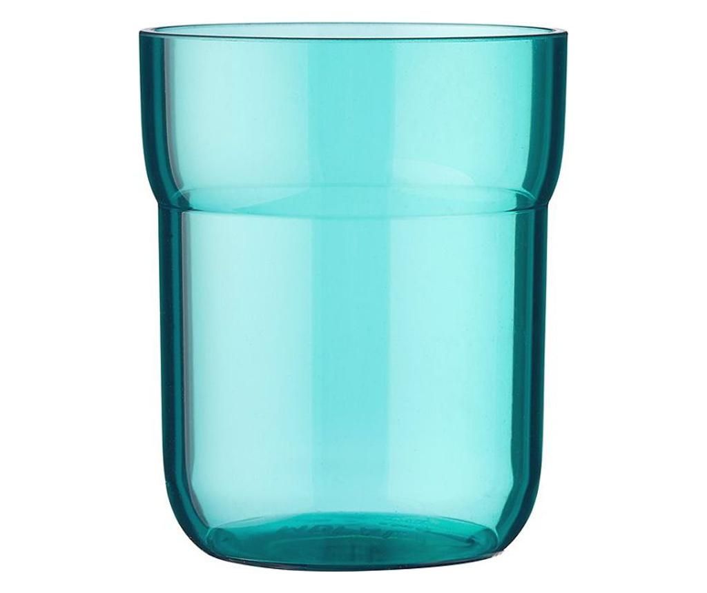 Pahar pentru copii Mepal, MIO Turquoise, SAN, ⌀7.5 cm, turcoaz, 250 ml – Mepal, Albastru Mepal