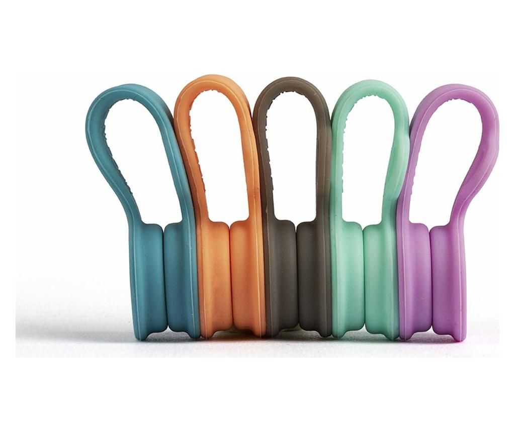 Set 5 clipsuri magnetice – LIVOO, Multicolor