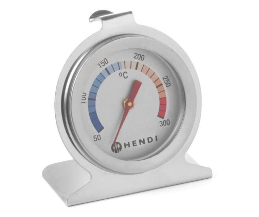 Termometru cuptor Hendi, Hendi, inox, ⌀6 cm, 6x6x7 cm – Hendi, Gri & Argintiu Hendi imagine 2022