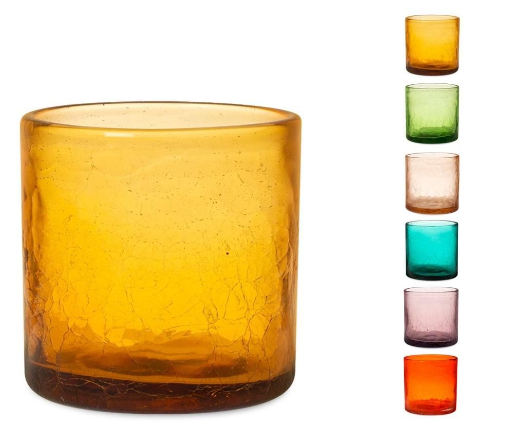Set 6 pahare H&h, Ambra, sticla, ⌀8 cm, 280 ml, 280 ml – H&H, Multicolor H&H imagine 2022