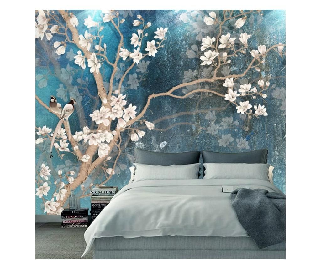 Set 3 bucati de tapet Vavien Artwork, 3D Effect Tree Branch, hartie vinil imprimata, 91x260 cm - Vavien Artwork, Multicolor