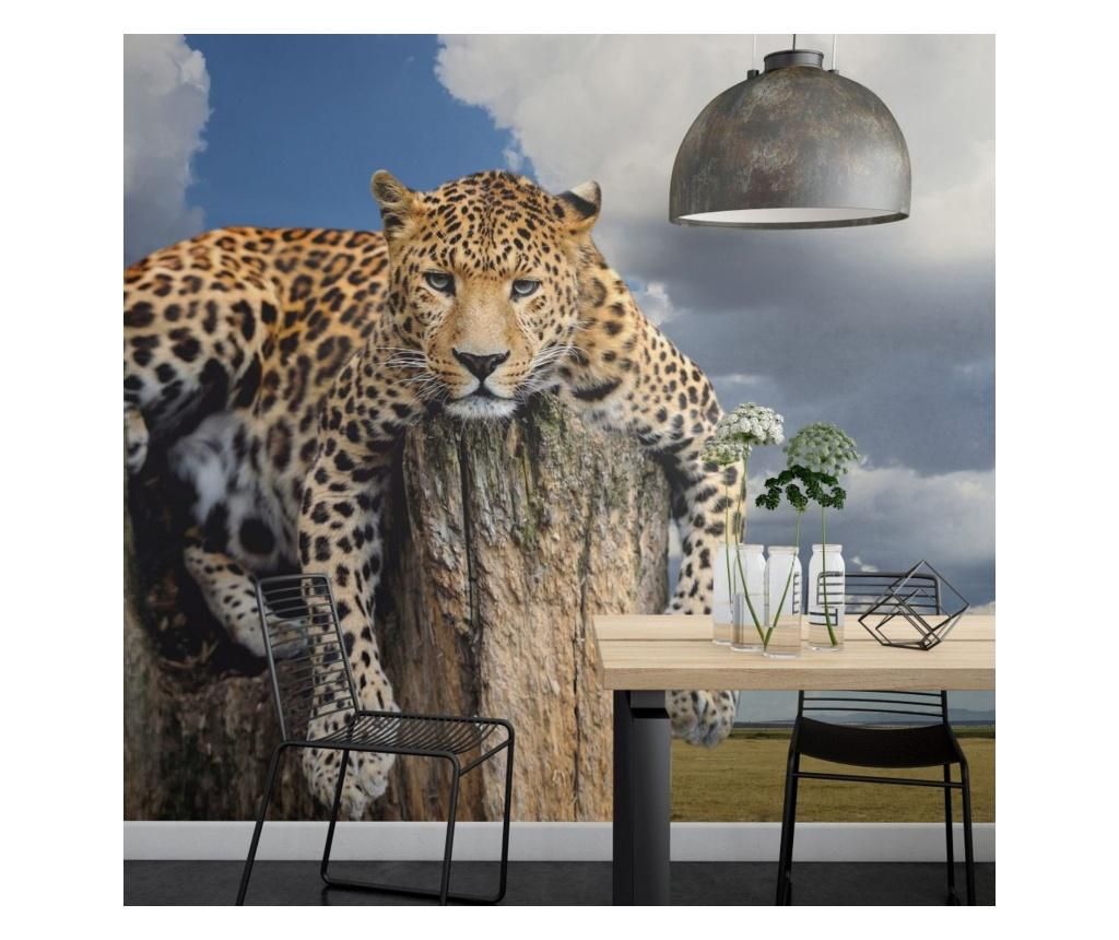 Set 3 bucati de tapet Vavien Artwork, Jaguar, hartie vinil imprimata, 91x180 cm - Vavien Artwork, Multicolor