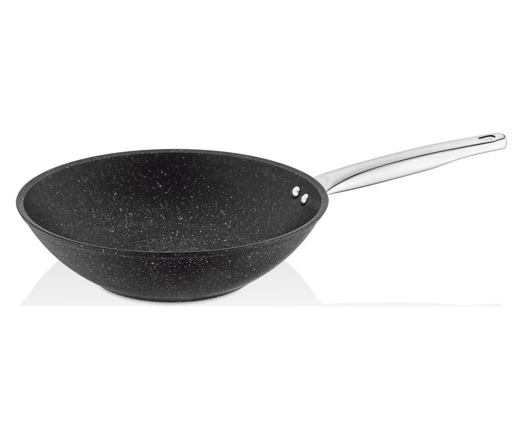 Tigaie Wok 28 cm - Falez, Negru