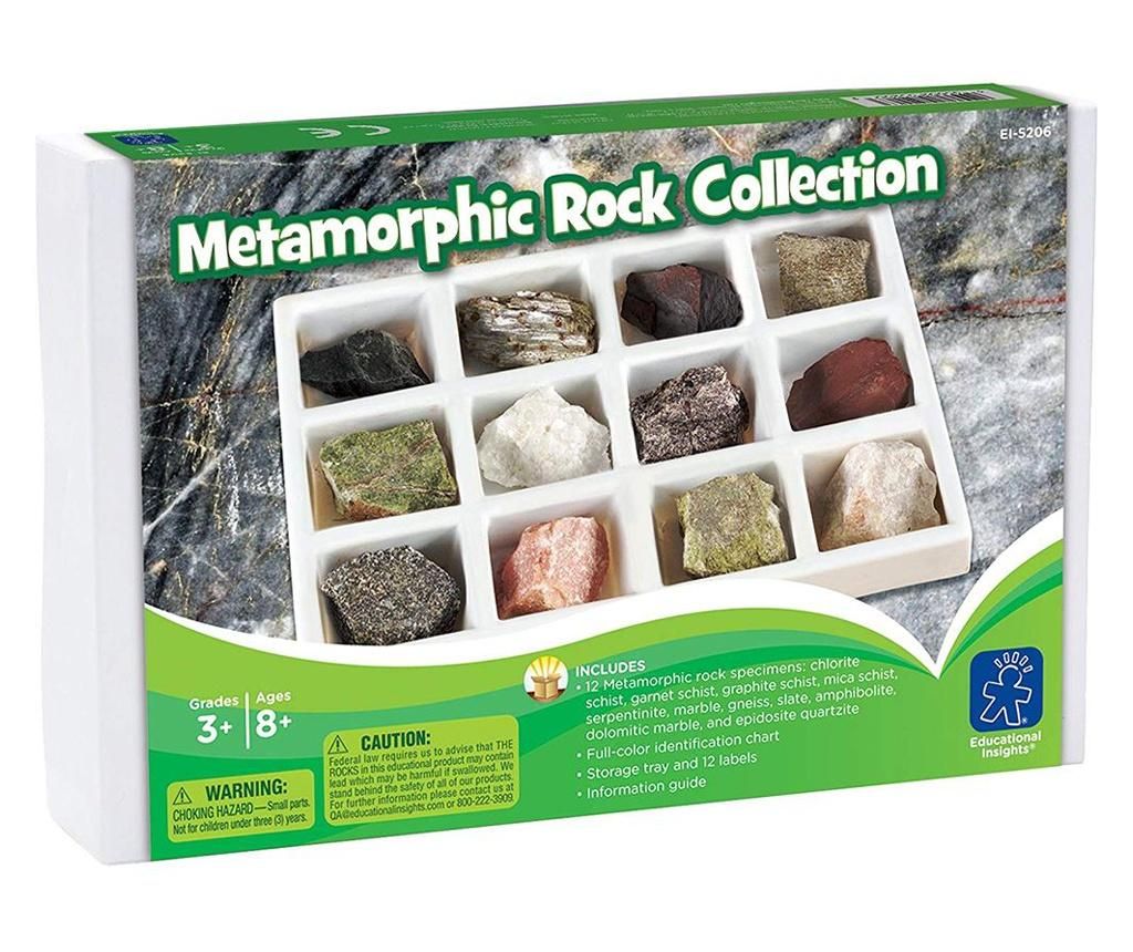Colectie de roci metamorfice, Educational Insights - Learning Resources