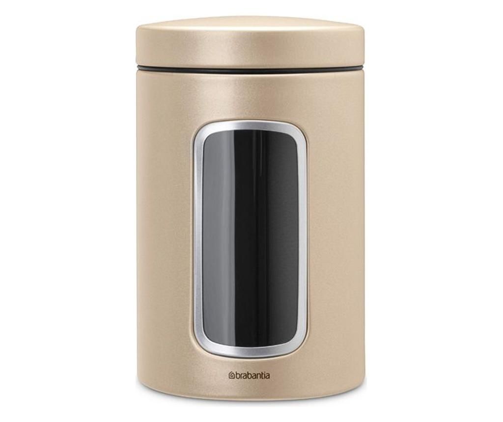 Recipient cu capac Brabantia, Brabantia, otel, ⌀11 cm, 1 L, 1.4 L - Brabantia