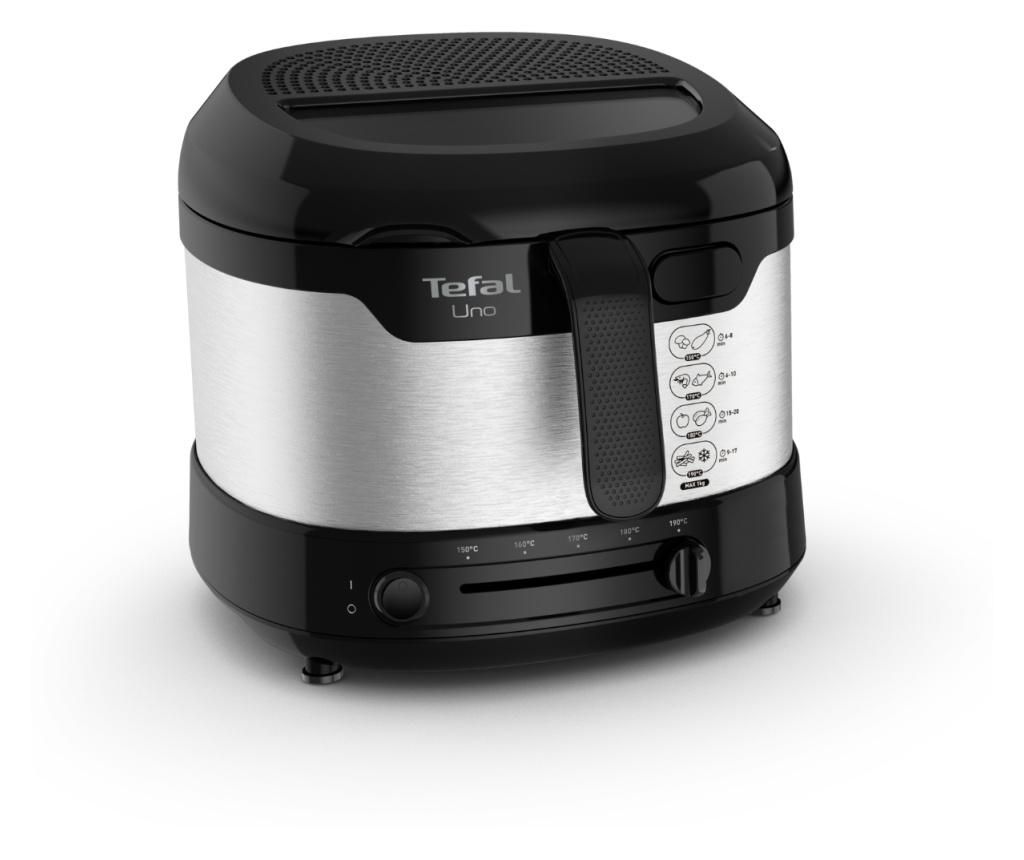 Friteuza Tefal Uno - Tefal, Gri & Argintiu