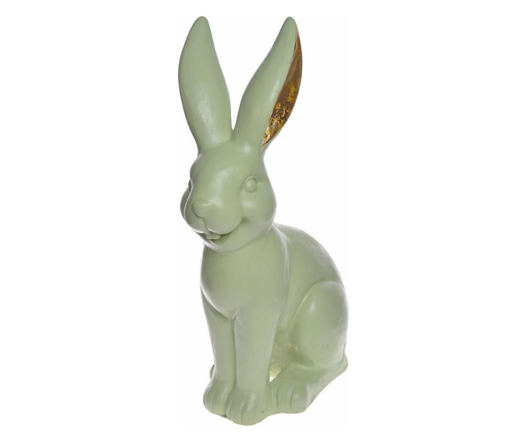 Decoratiune Ewax, Rabbit, polirasina, 28x17x47 cm, verde - EWAX, Verde - 2 | YEO