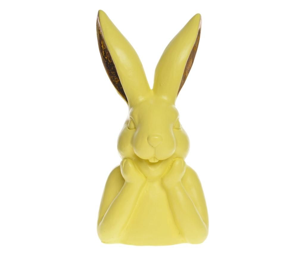 Decoratiune Ewax, Rabbit, polirasina, M, galben - EWAX, Galben & Auriu - 1 | YEO