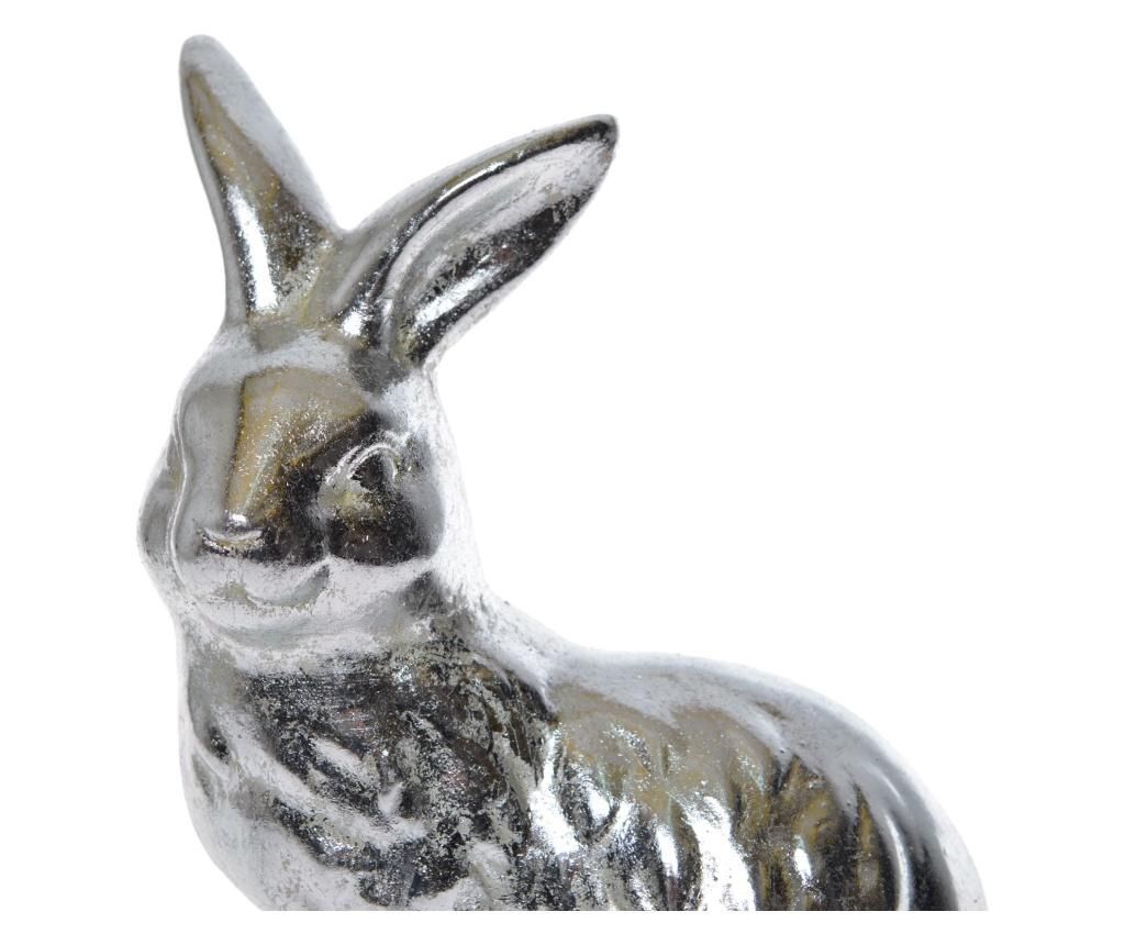 Decoratiune Rabbit – EWAX, Gri & Argintiu EWAX imagine 2022