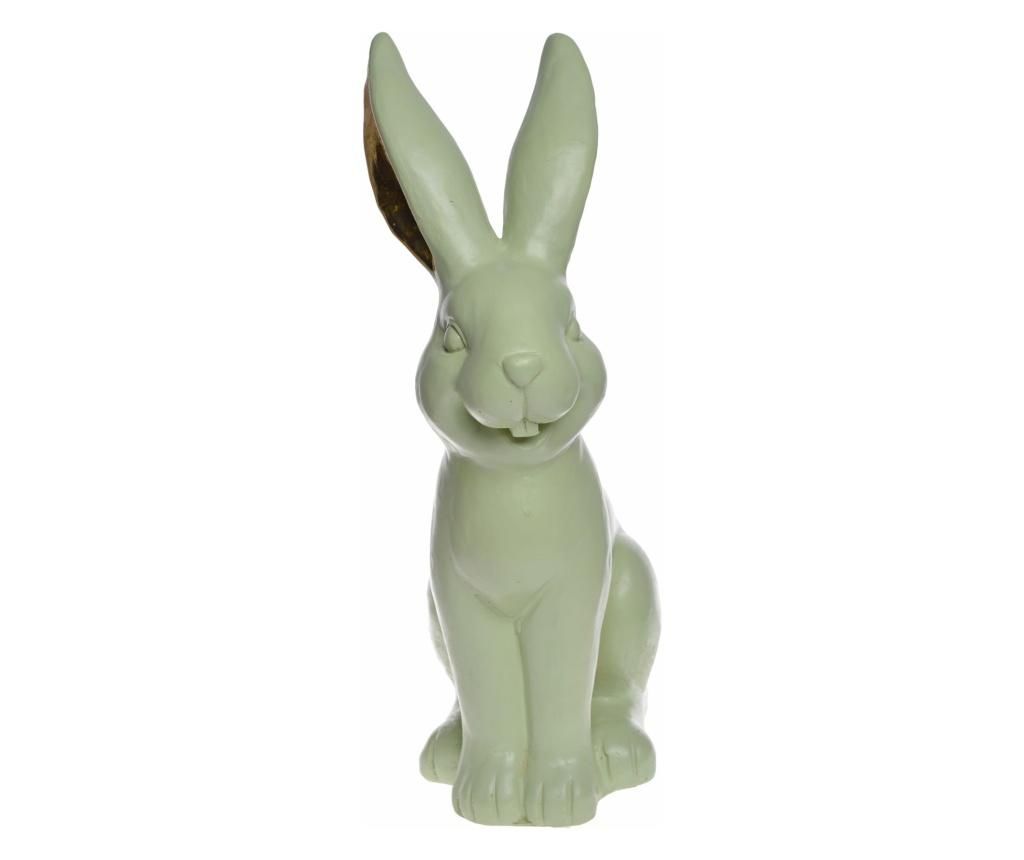 Decoratiune Ewax, Rabbit, polirasina, 28x17x47 cm, verde - EWAX, Verde - 1 | YEO