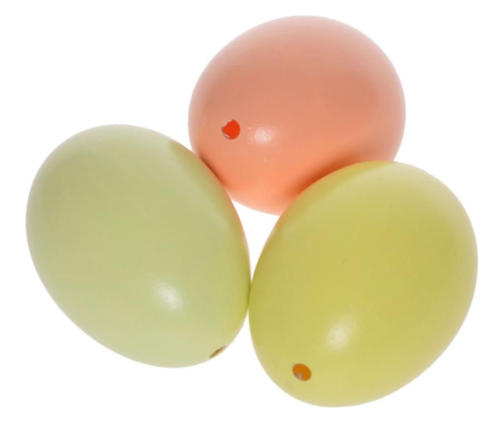 Set 12 decoratiuni Eggs – EWAX, Multicolor EWAX imagine 2022