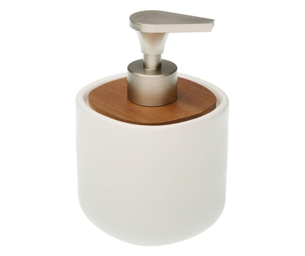 Dispenser pentru sapun lichid Versa, ABS, 10x10x14 cm - Versa, Alb