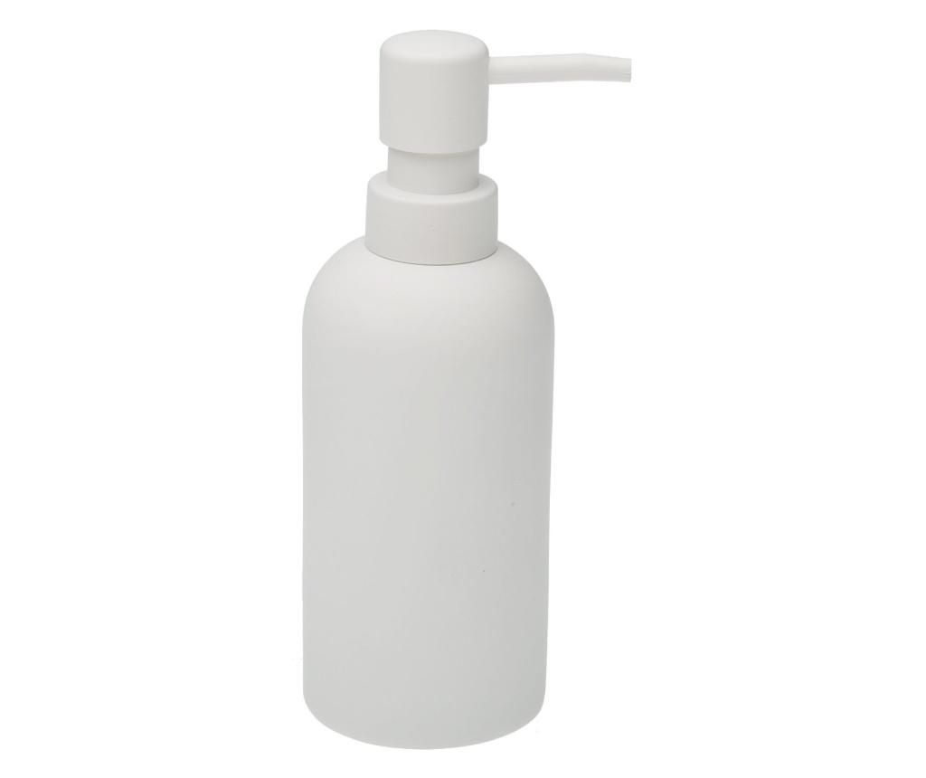 Dispenser pentru sapun lichid Versa, rasina, 7x7x19 cm, alb – Versa, Alb Versa