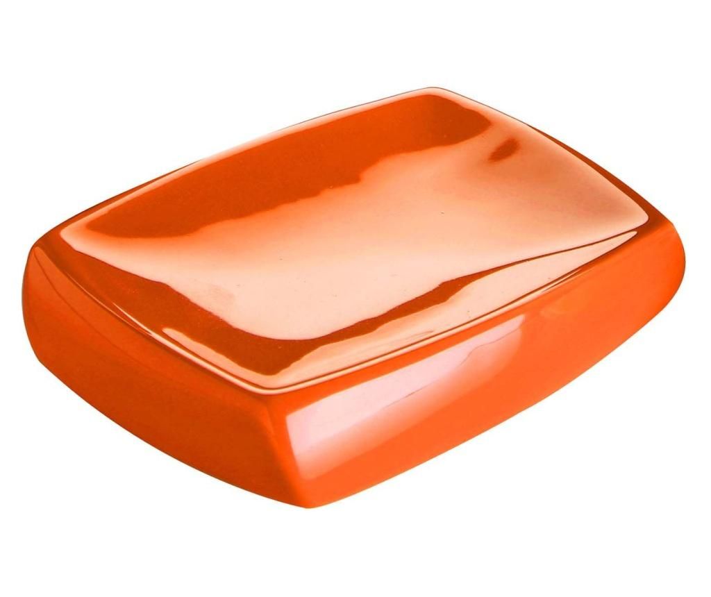 Savoniera Versa, plastic, 12x10x2 cm, portocaliu – Versa, Portocaliu Versa imagine 2022