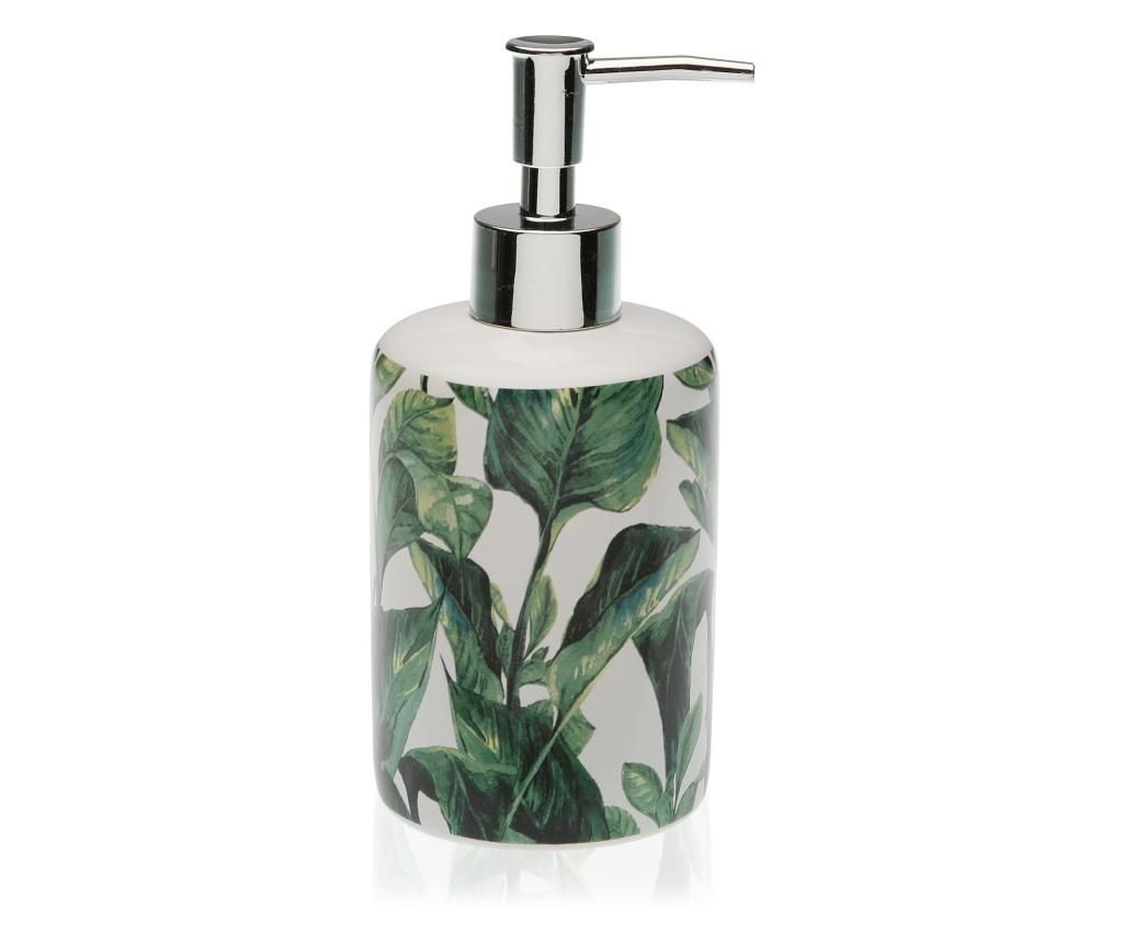 Dispenser pentru sapun lichid Versa, ceramica, 6x6x17 cm – Versa, Verde Versa